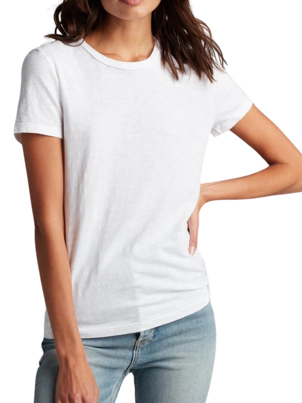 Rowan Tyler Short Sleeve Slub Tee- sz L
